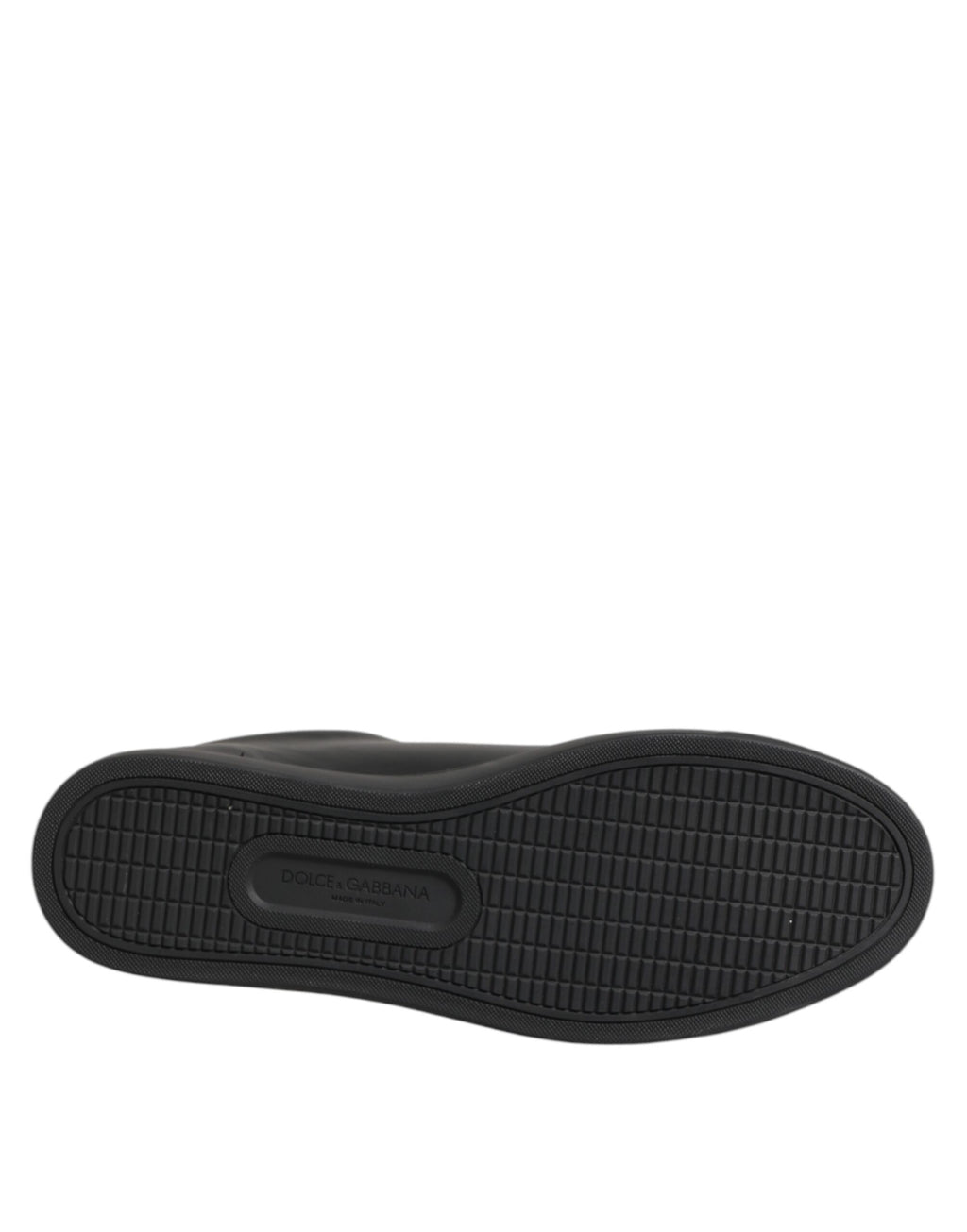 Dolce &amp; Gabbana fekete bőr kristályszív alacsony szárú cipők