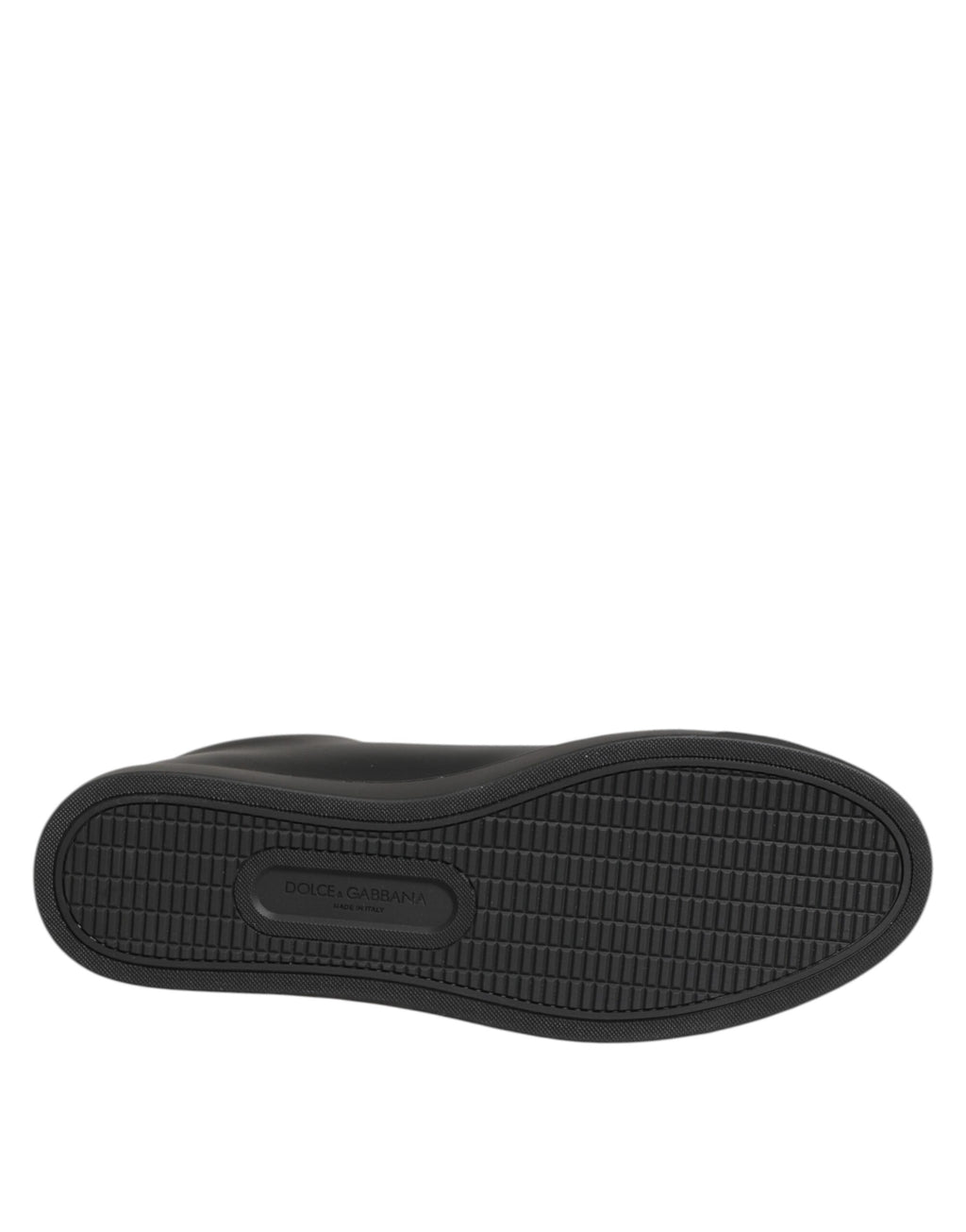 Dolce &amp; Gabbana fekete bőr kristályszívű cipők